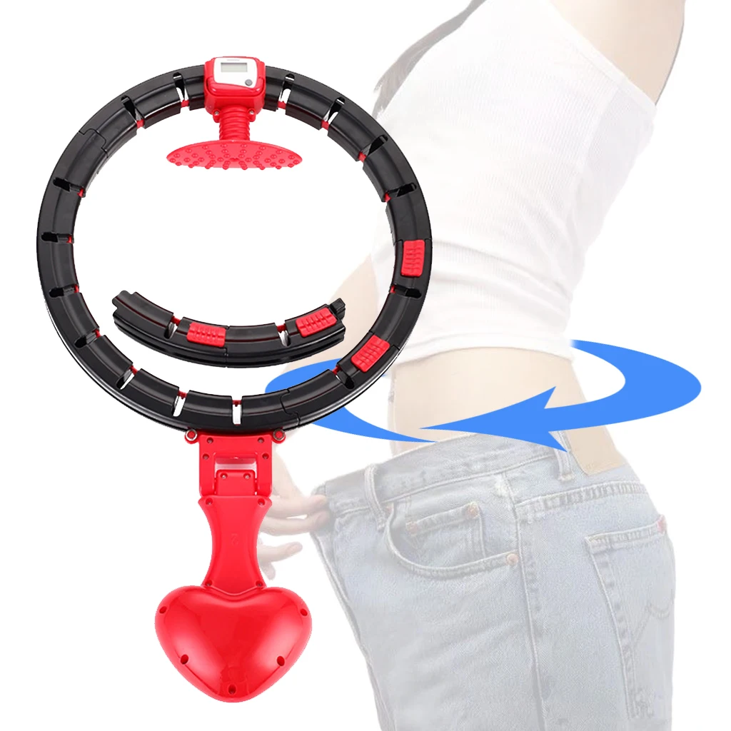 

Gravity Ball Weighted smart hula hoops Adjustable Slim Waist Weight Loss Fitness Waist Training Hula Hoops, Customized
