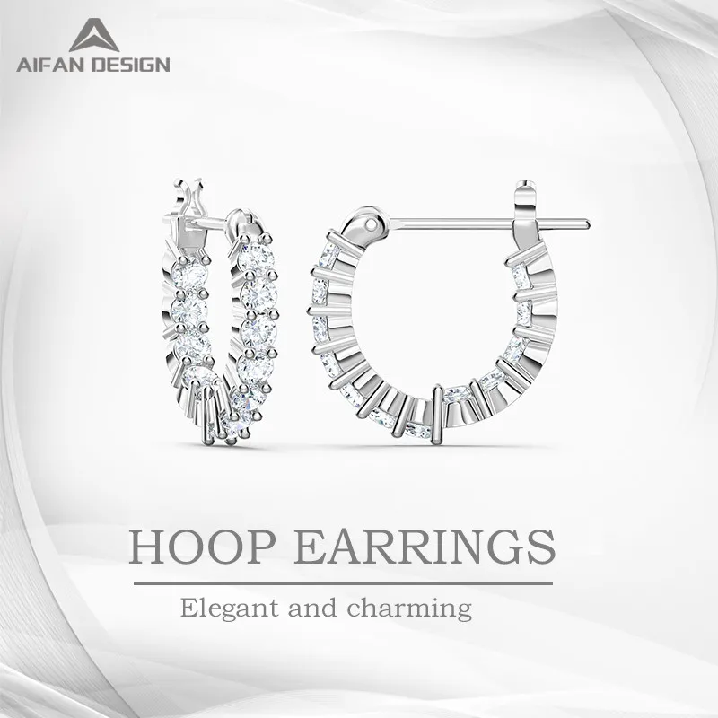 

High Quality Promotion Sterling Silver Ring Earrings 925 With White Zircon
