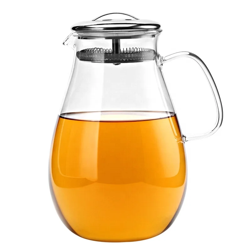 

1900ml heat-resistant glass cold kettle, Clear