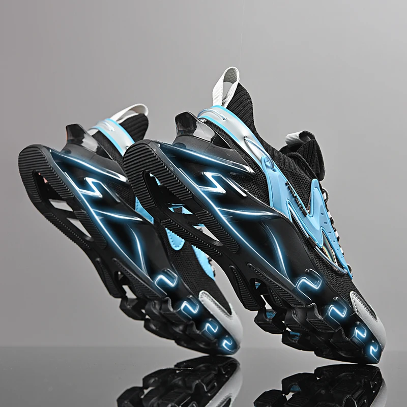 

Wholesale Stock Plus Size  Autumn Mesh Outdoor Mens Athletic Trainers Running Triple Wear Shoes Sport Gym Sneakers