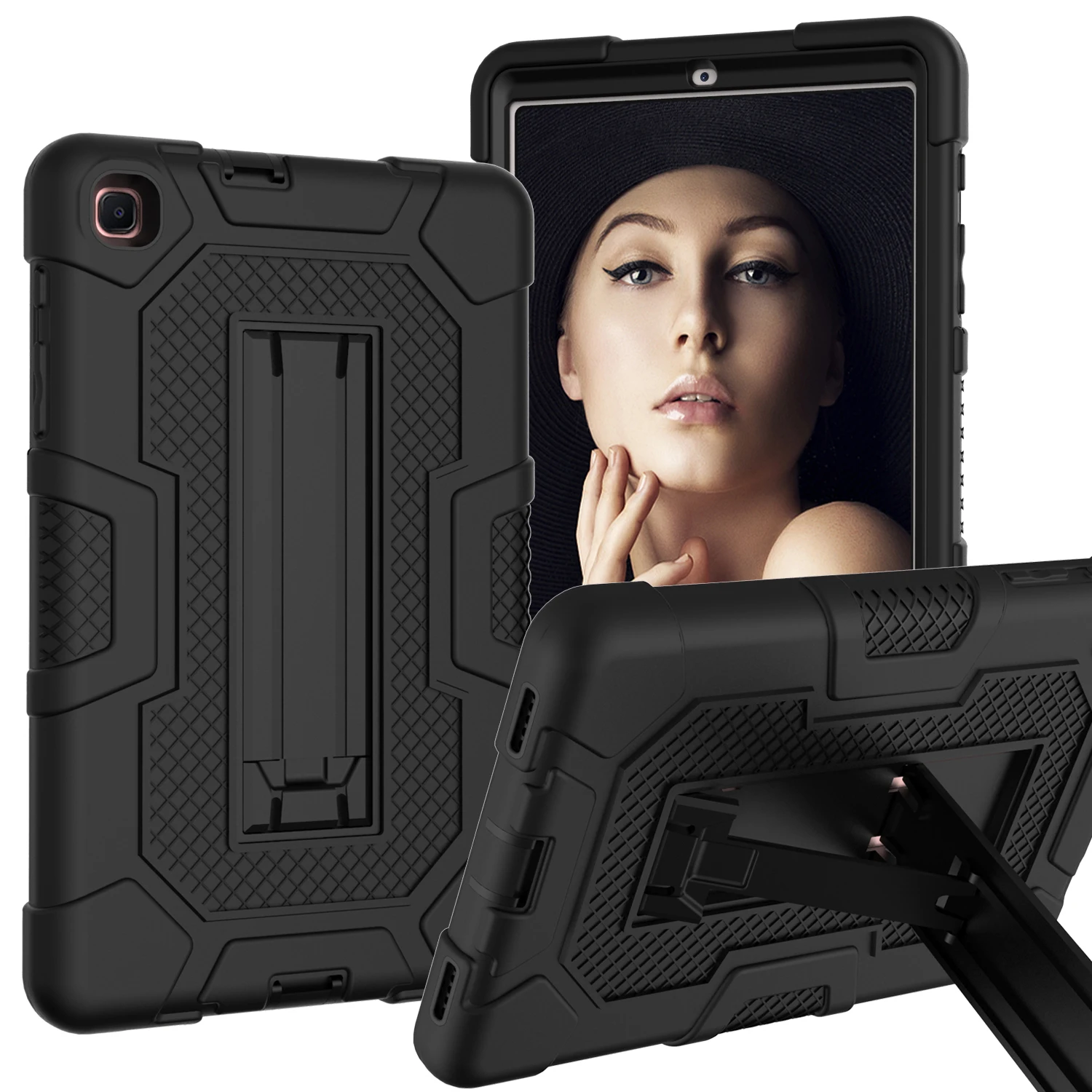 

For Samsung Galaxy Tab A 8.4 inch T307 T307u Rugged Tough Armor Cover Defender Shockproof Kickstand Tablet Cover