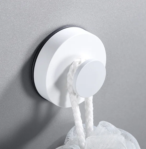 

2022 New Bathroom Towel Hook Vacuum Suction Cup Holder Shower Hooks Hanger for Towel Storage Kitchen, Transparent