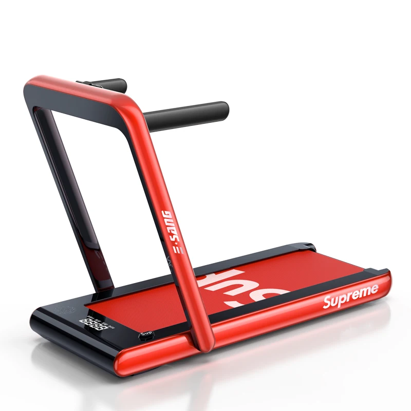 

Home use Electric Folding Treadmill Low Noise Design with LED Display and Heart Rate Sensor Compact Running Machine