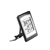 Elegant Home Decorative IN/OUT DOOR Digital Multi Thermometer with Clock