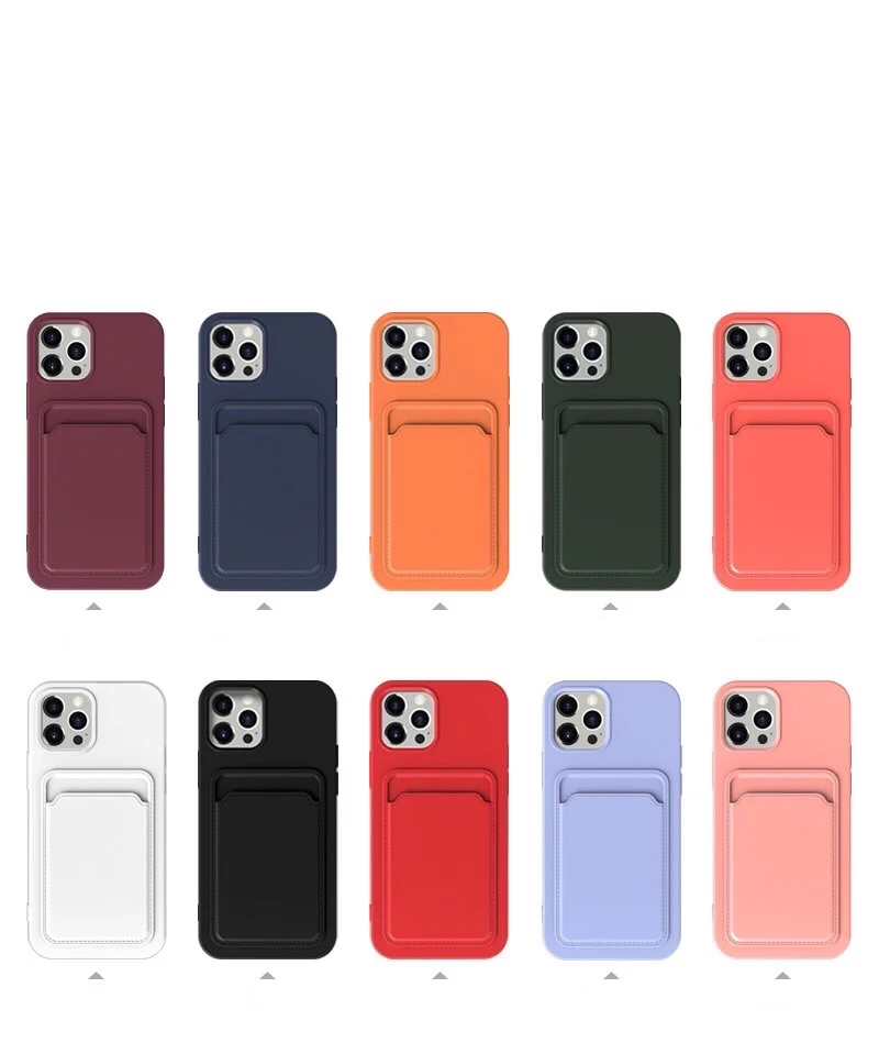 

New Wallet Phone Case With Card Slot Luxury Phone Case For iPhone High Quality