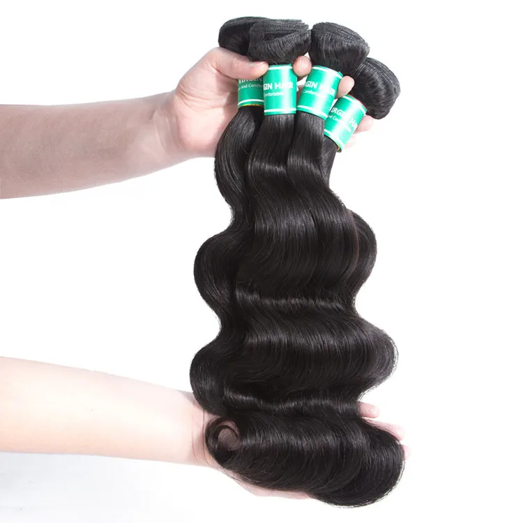 

Factory Price Wholesale Indian Temple Black Virgin Human Hair Weave Distributors In China