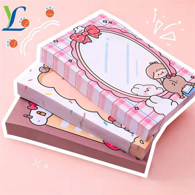 

Custom Sticky Note Pad Water Proof Notes Strawberry Rabbit Pads Sticky Notes