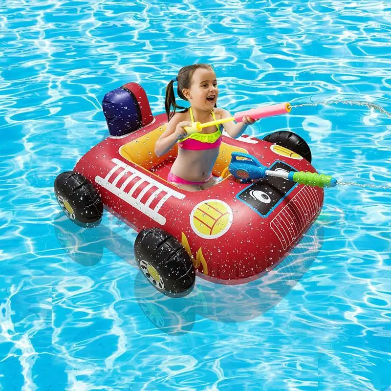 

Inflatable Swimming Pool Water Baby Seat DRka New Safety Car Inflatable Baby Float Seat Boat