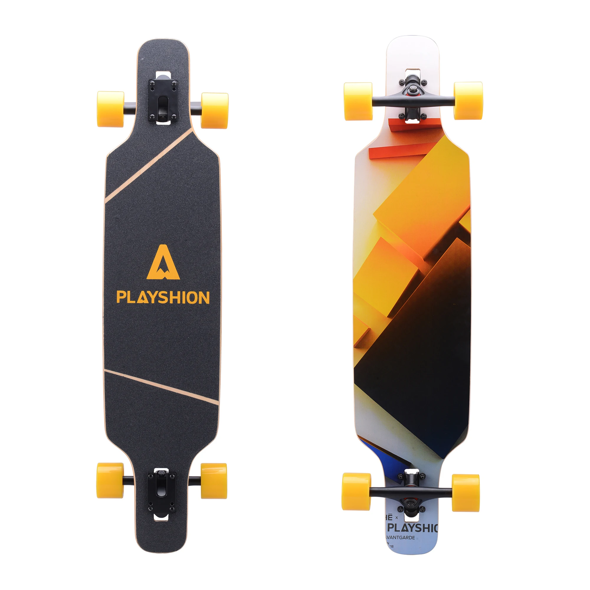 

China factory Drop through skateboard freestyle 8 ply Canadian Maple Deck girls Longboard kids China Northeast maple