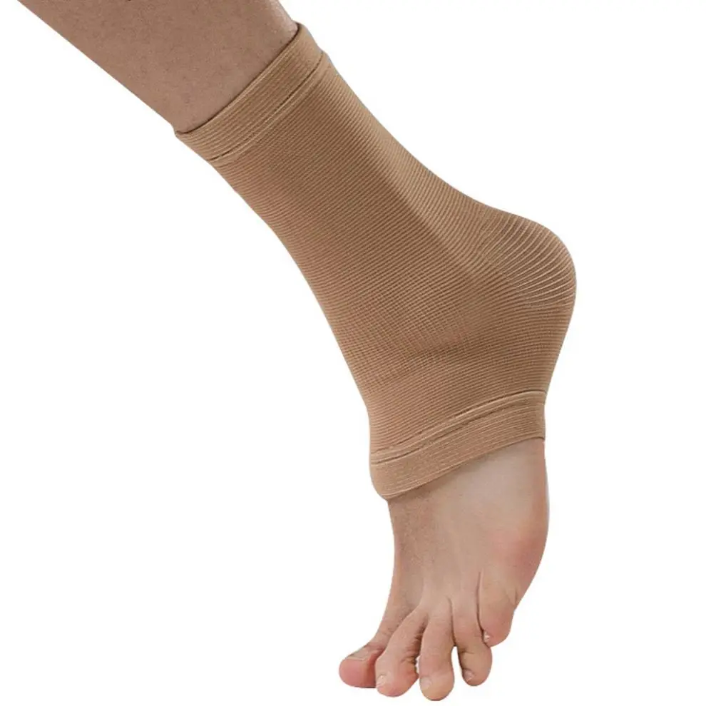 

Adjustable Wrap Brace Sport Ankle Brace Socks with Ankle Support, Black, blue, skin