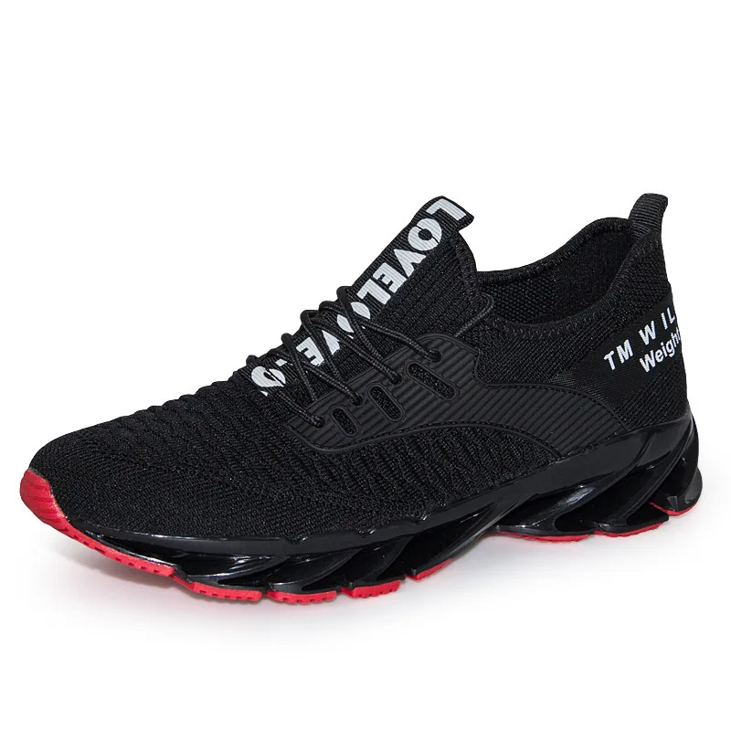 

Men's Shoes Breathable New Casual Mesh Shoes Multifunctional Sports Running Trend Shoes, Black