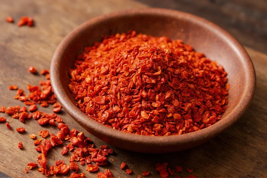 Rote Chiliflocken in verschiedenen Qualitätsstufen