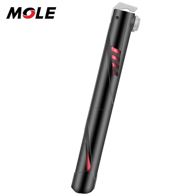 

Mole High Pressure Bicycle Pump Bicycle Portable Tire Inflator Bicycle Accessories, Customized color