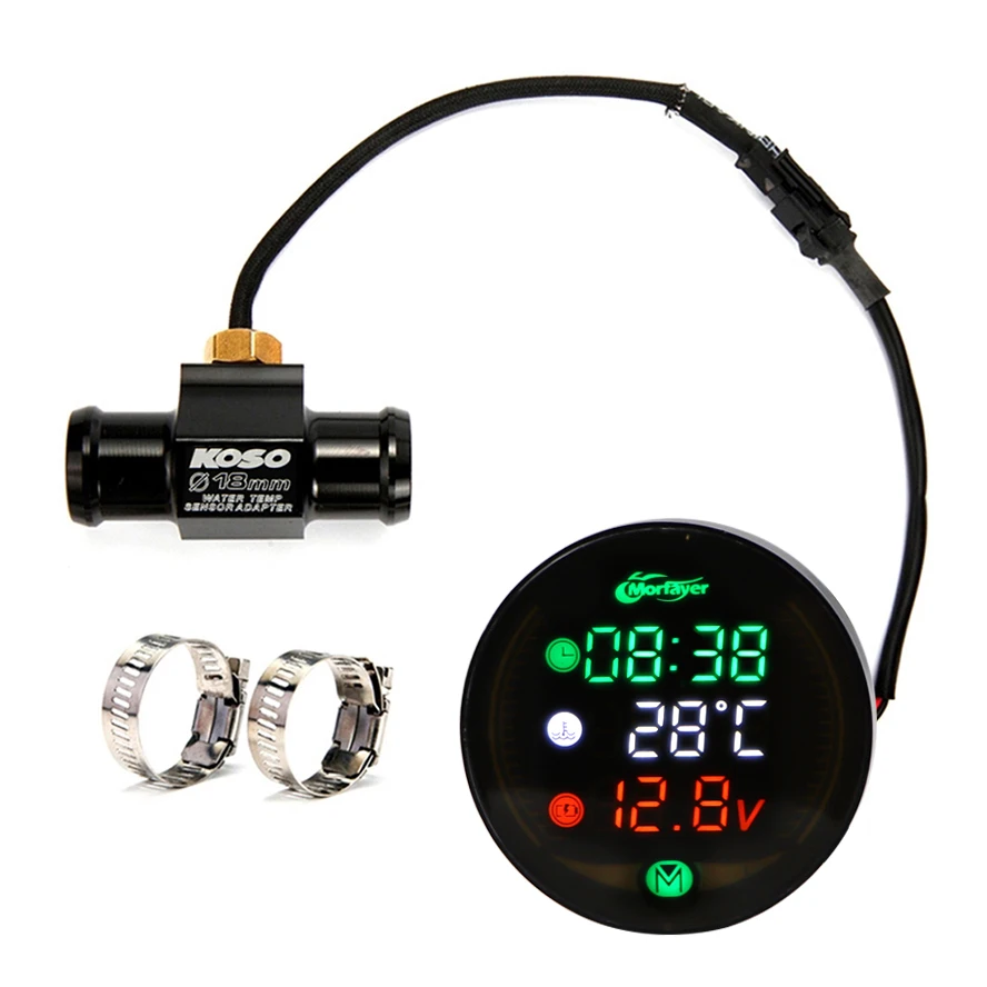 

Motorcycle universal modified accessories waterproof water temperature gauge 5-in-1 water temperature gauge