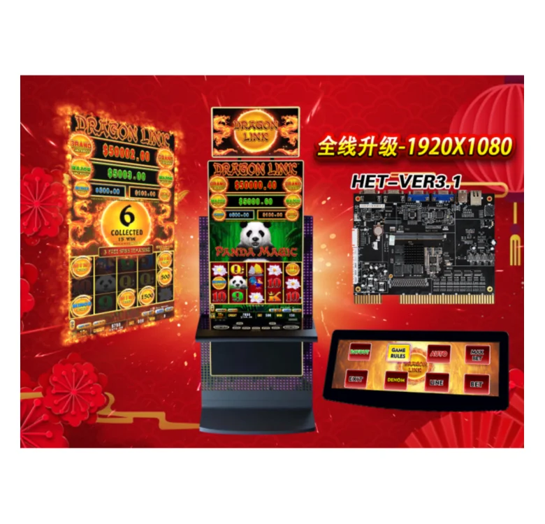 

Dragon Link Panda Magic Newest 2021 Slot Arcade Game Casino Gambling Board Arcade Gaming Board