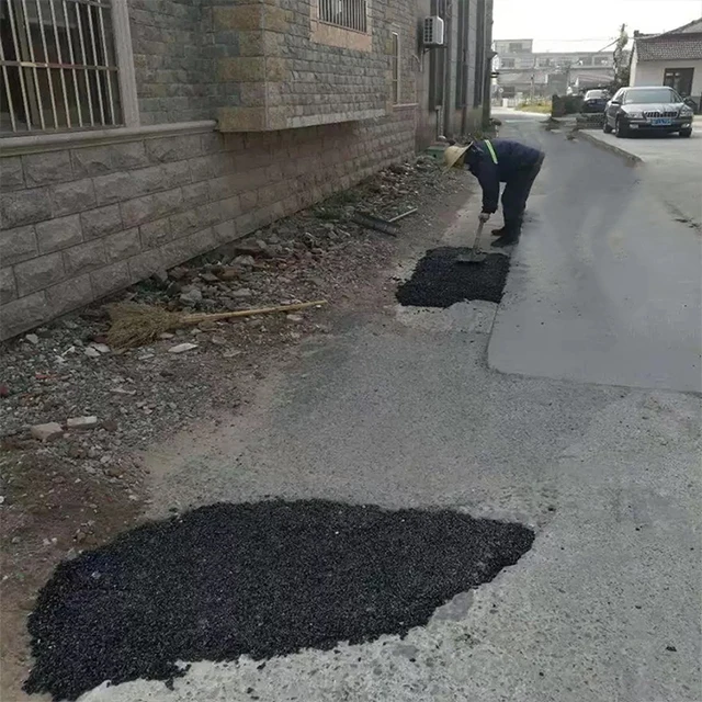 
Cold asphalt mix gilsonite for road repair 