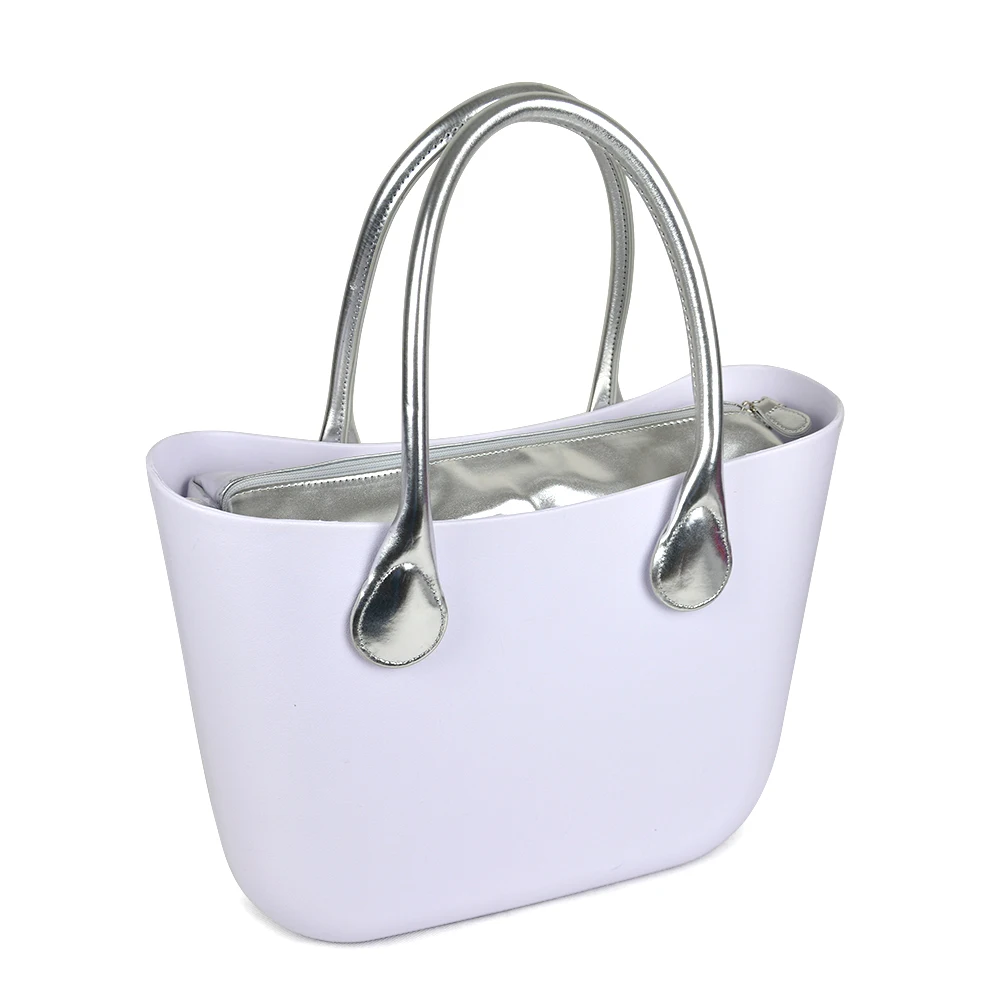 

Italy waterproof fashion eva o eva bag Silicone handbags for women