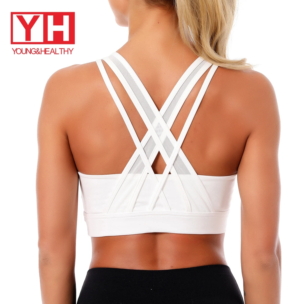 

Rts In Stock Wholesale Ladies Fitness Sports Gym Bra For Workout Women