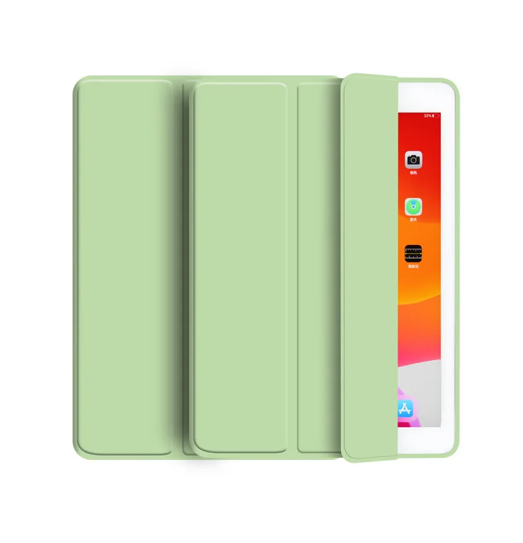 

Tablet silicone case New shockproof smart soft silicone leather cover tablet case for apple ipad air 4 10.9, Muti