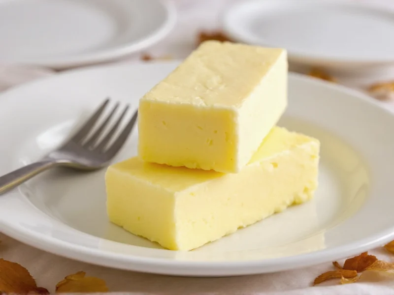 Fresh homemade butter with churned cream