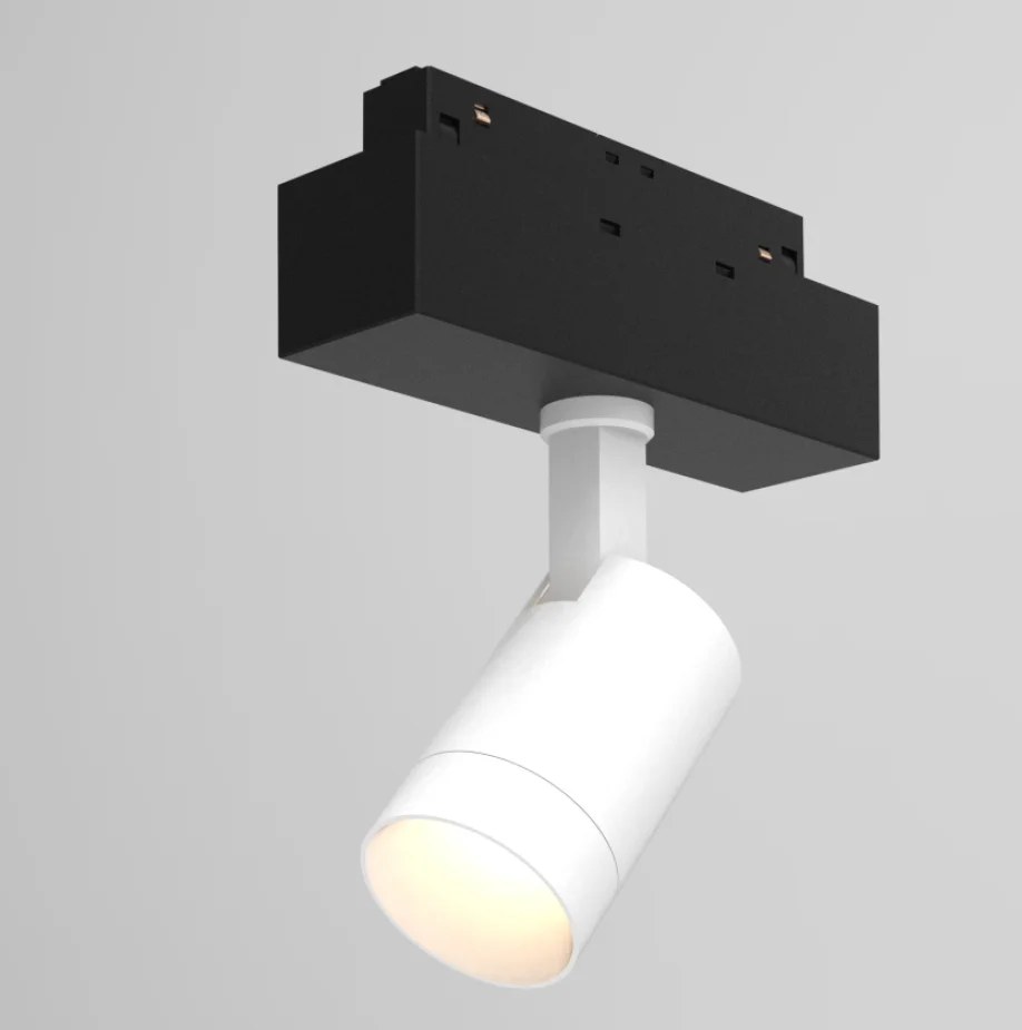 
led track magnetic rail lamp 24v 48v DC surface mount suspension recessed magnetic led track lighting linear system 
