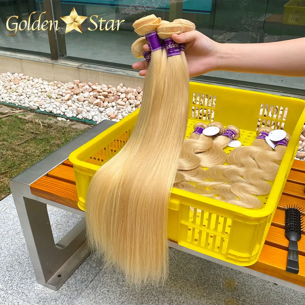 

GD Cheap natural remy virgin human hair extensions,100 human hair extension,remy virgin human 613 hair bundles for black women, Natural colors