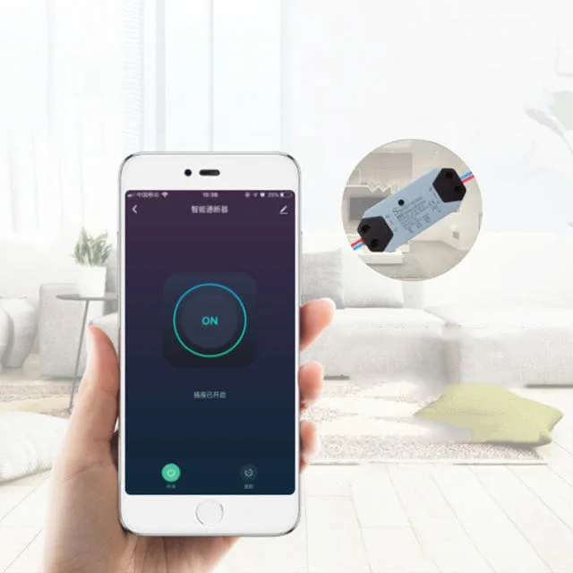 Intelligent Alexa amazon echo speaker control timer switch module wifi light switch module