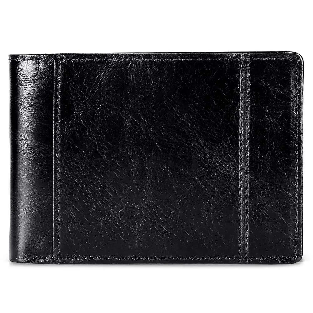 

SP365 Amazon wallet supplier slim rfid mens leather bifold wallet with cash pocket, Picture shows