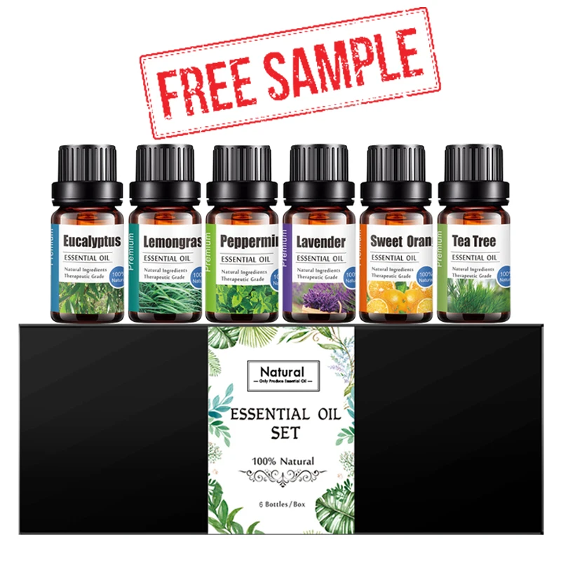 

Free Sample In Stock Skin Care Moisturizing 100% Pure Moisturizing 10ml Natural Organic Essential Oil Gift Set