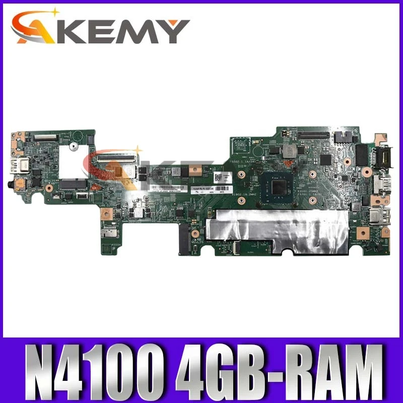 

02DC242 02DC243 For Thinkpad YOGA 11E Celeron N4100 Notebook Mainboard 17833-1M 448.0DA06.001M SR3S0 Laptop motherboard