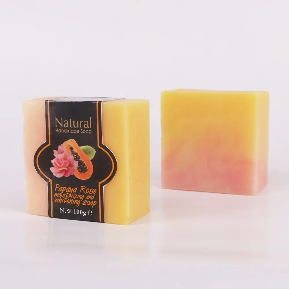 

Wholesale Papaya Skin Brightening Soap Organic Whitening Kojic Acid Soap Private Label, Client's request
