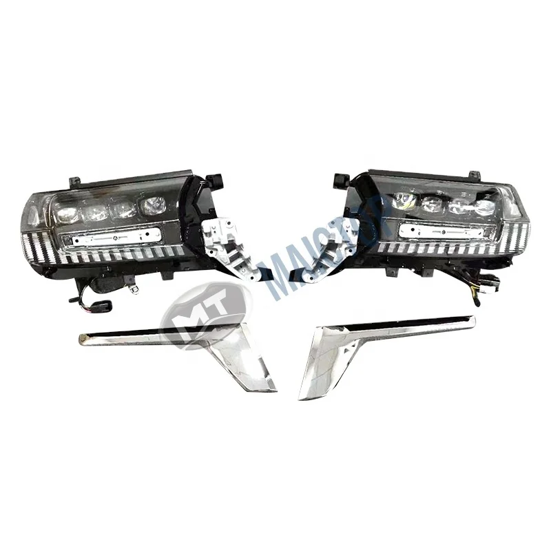 Maictop Auto Parts New Model 4 Eyes LED Head Light for Land Cruiser FJ200 2020