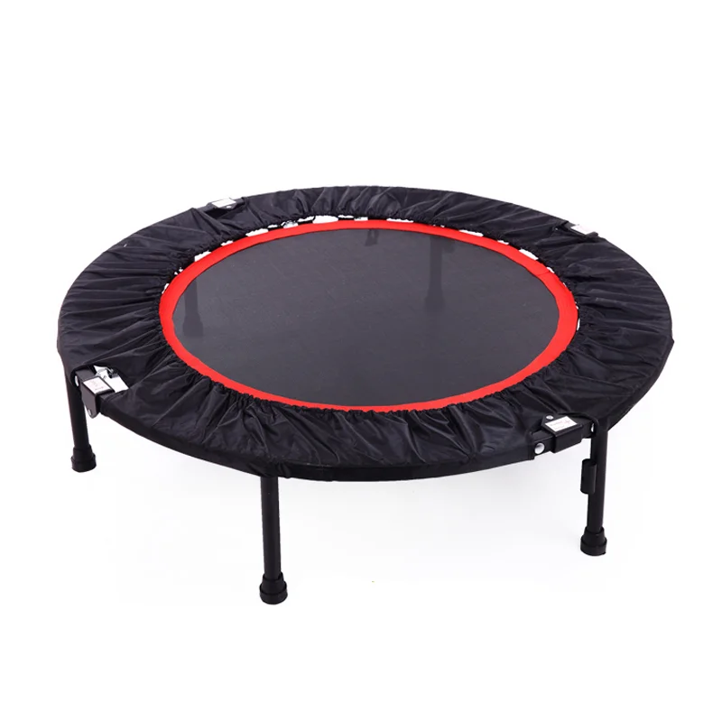 

40 Inch Folding Mini Rebounder Trampoline Foldable Small Indoor Garden Fitness Trampoline with 220lbs Weight Limit Safety Pad 6, Customized color