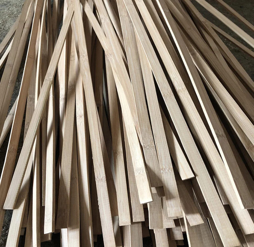 
Custom bamboo strips toothbrush material 1.7cm * 5.5 mm and 1.7cm *9.0 mm bamboo slats for making toothbrush 