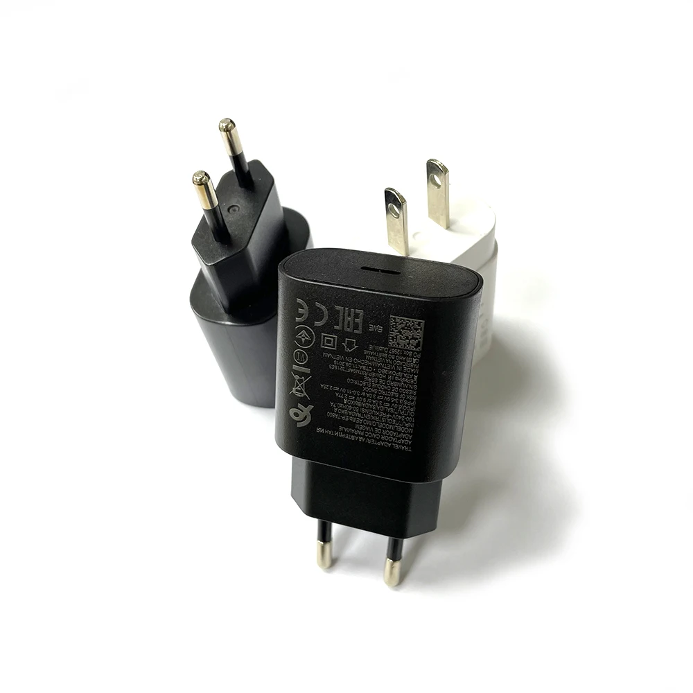 

Wholesale For Samsung Charger 25w Pd Fast Charge US EU For Galaxy S21 S20 Charging Adapter