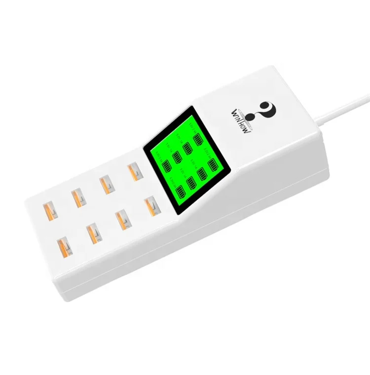 

40W 8 Ports Portable Multi Device Charging-Compatible Smart Usb Charger