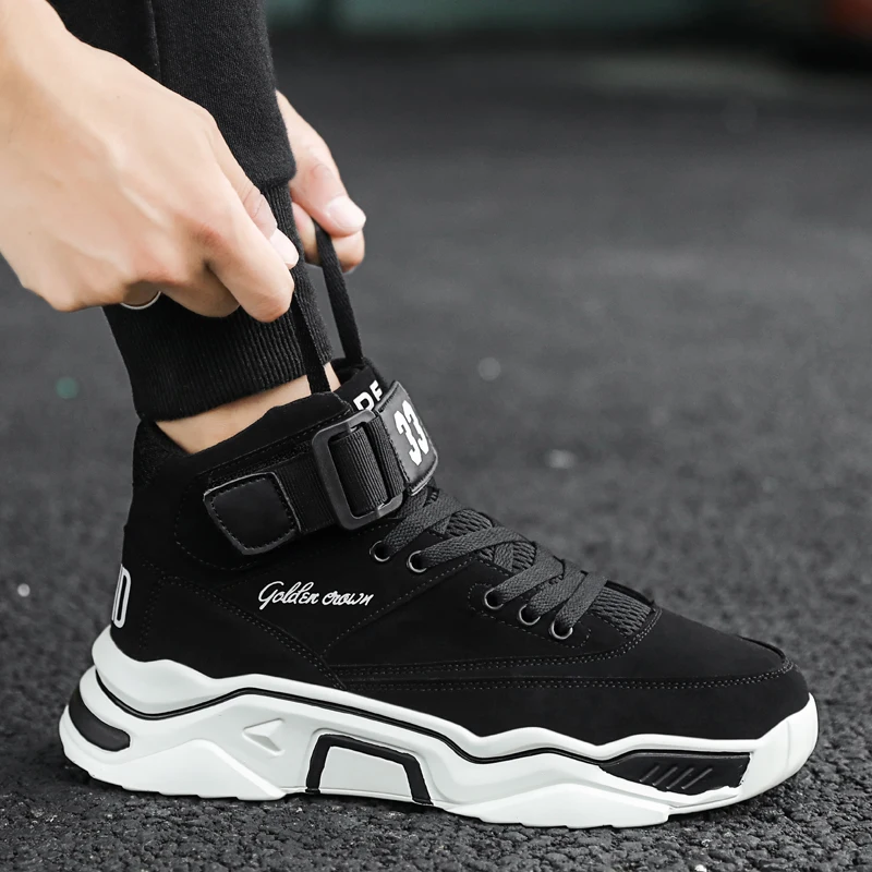 

Fashion style stretch fabric breathable sneakers men air cushion chunky shoes couple footwear, Optional