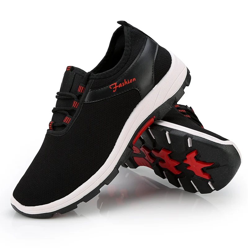 

newest spot fashion durable comfort lace-up non-slip quality sneakers shoes for men, Optional