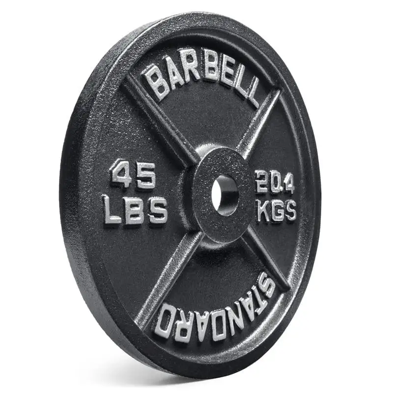 

DW SPORTS Cast Iron Weight Plate, Black