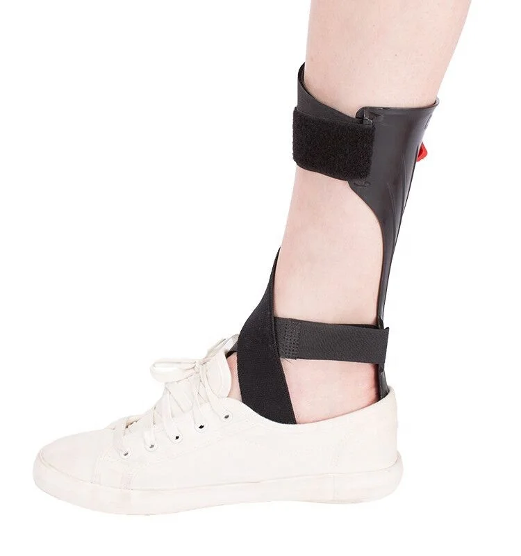 

2020 New Carbon Fiber AFO Ankle Foot Brace Drop Foot Splint Traction Support Walker Stabilizer for Rehabilitation, Black