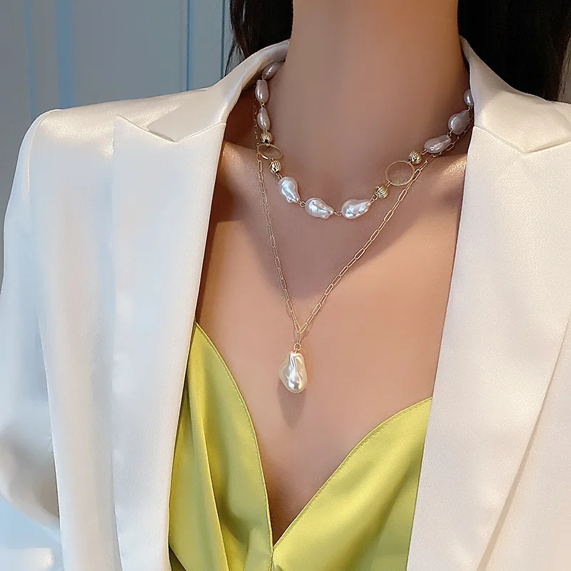 

B36138A 2021 Latest Korea fashion woman decoration chocker necklace