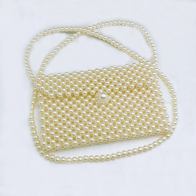 gold pearl clutch