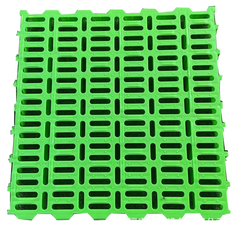 

Plastic slat for goat house flooring
