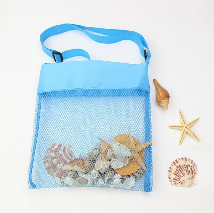 

Shell Collect Mesh Grid Beach Bag Kids Beach Play Seashell Beach Mesh Tote Bag