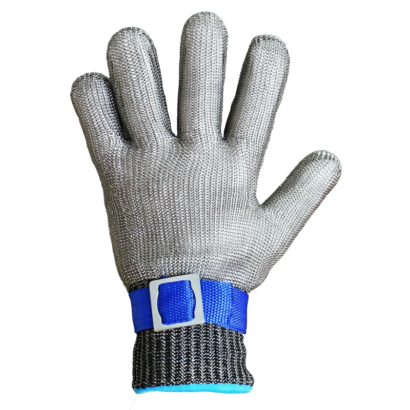Seeway Stainless Steel Metal Mesh Butcher Gloves For Meat Cutter's