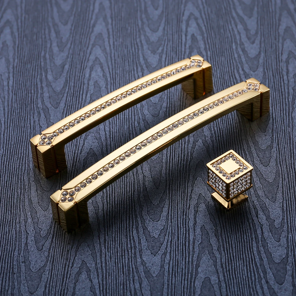 24 24k 金或银色抽屉橱柜拉手和把手衣柜浴室家具把手拉把手厨房门