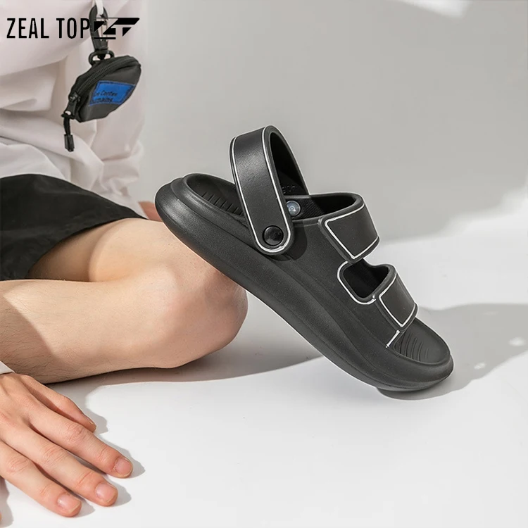 

Soft platform Minimalist designer shoes Men's summer beach walking style Clogs Excellent men's sandals
