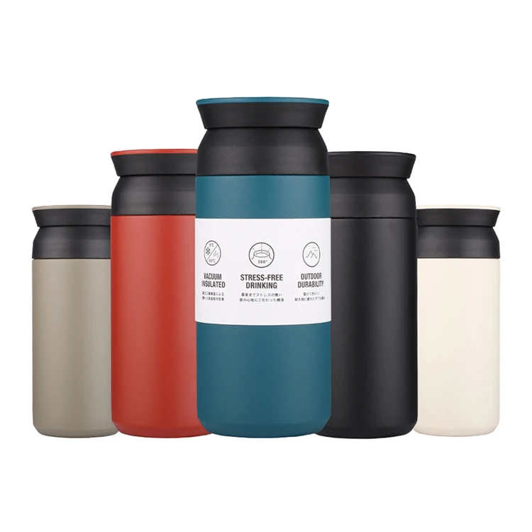 

[JT-J350]Japanese style 350ml food grade stainless steel mug double walled tumbler vacuum insulated thermos