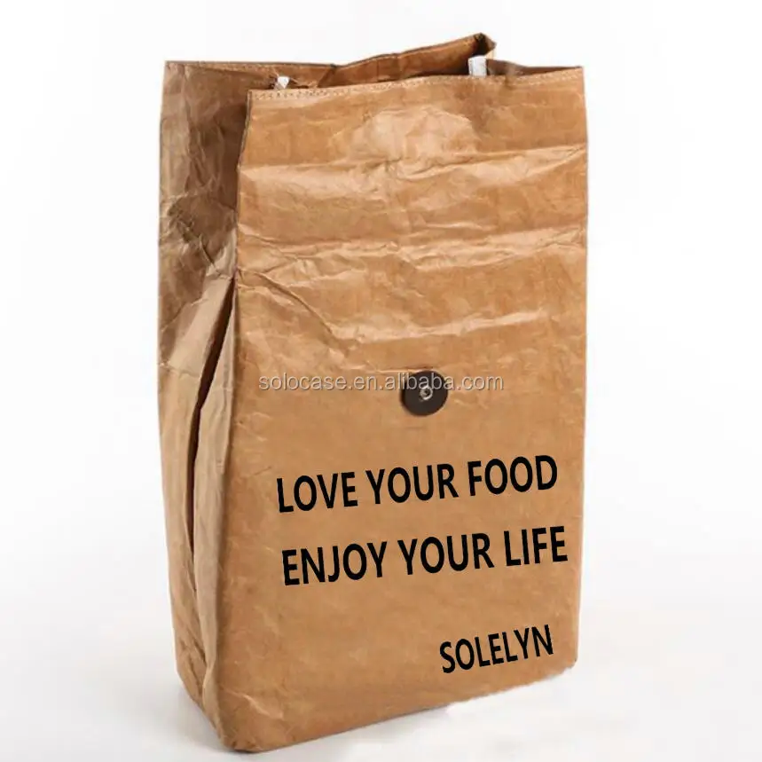 Portable Tyvek Paper Wine Bottle Cooler Bag