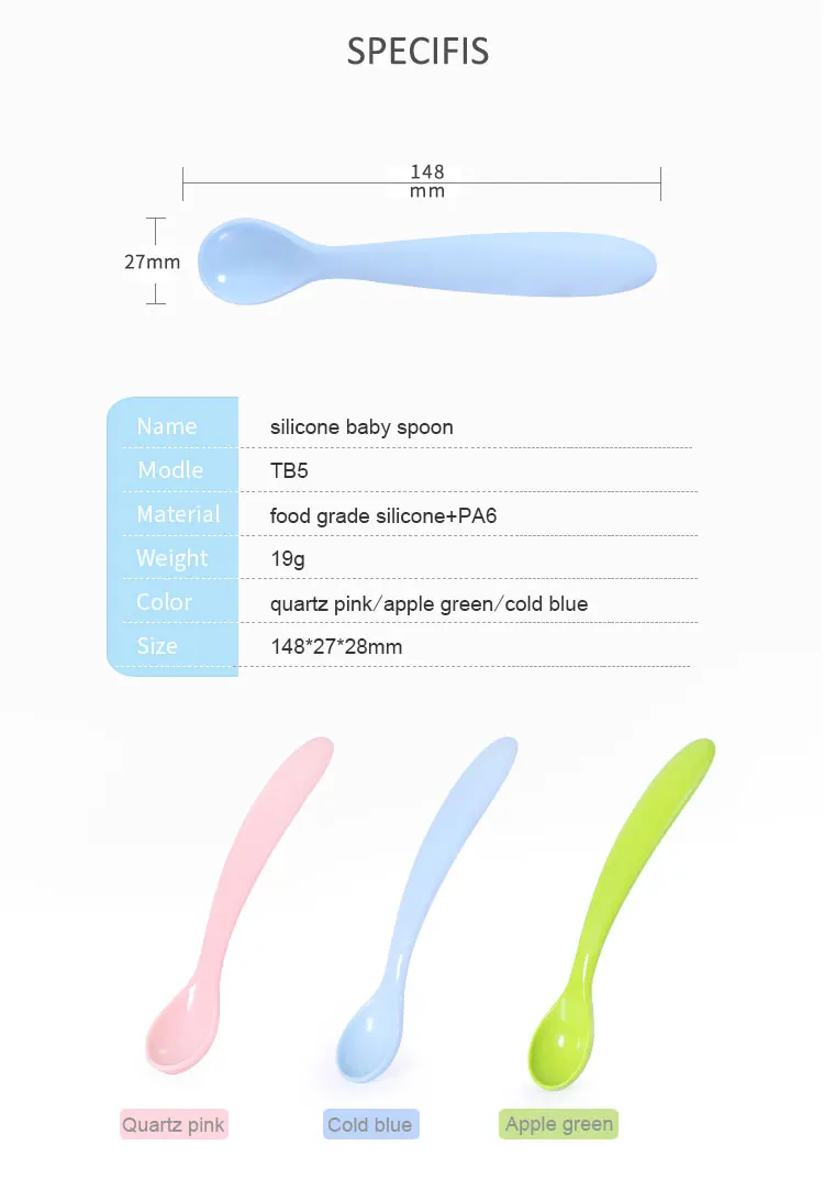 2020 New Ideas Nontoxic Dinner Plate Set Silicone Baby Bowl And Spoon